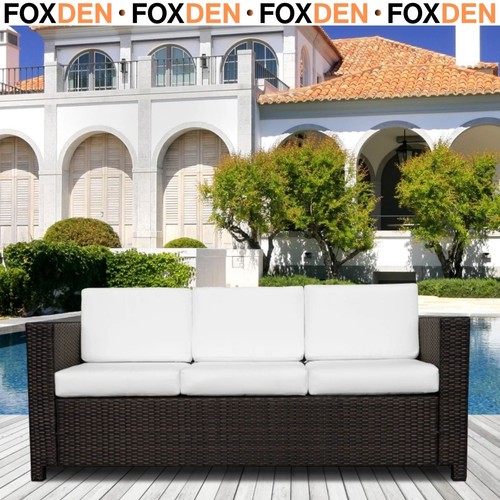 Seater rattan sofa - 3,