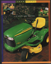 John Deere "LT Series" Lawn Tractors Brochure Leaflet