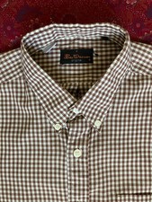 Vintage ‘Black Label’ Ben Sherman Mod Skinhead Soul Scooter - Gingham Shirt
