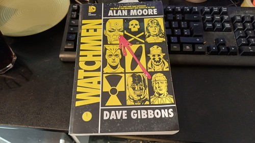 Graphic novel watchmen by - graphic,