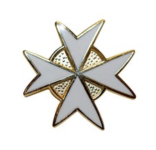 Round Knights of Malta Lapel Pin (LP 26)