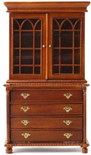 Dolls House Walnut Dresser