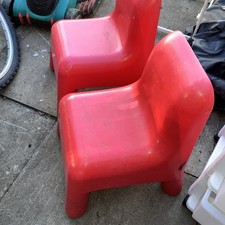 IKEA Baby Chairs X2 Red