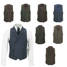 Mens Tweed Waistcoat Vintage