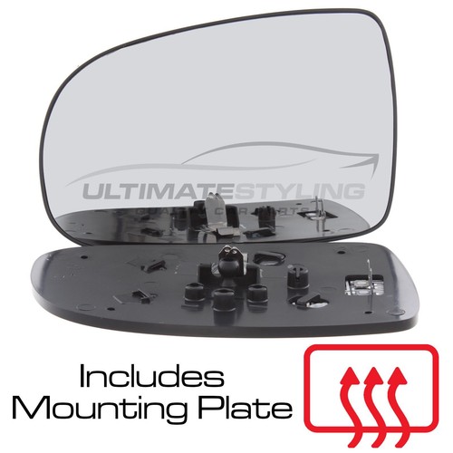 Wing mirror glass - glass, vauxhall