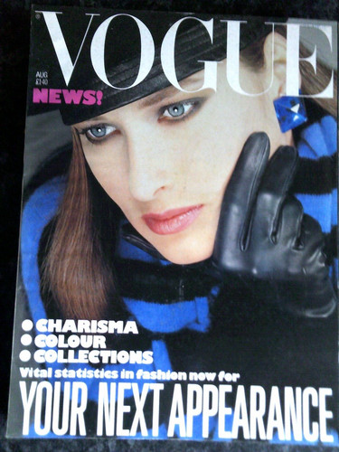Vogue august 1983 lovely - vogue,