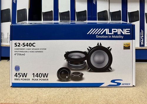 Alpine 280w total 2way - total, 4-inch