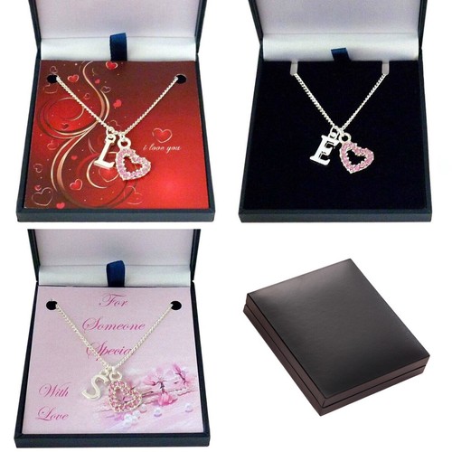 Necklace with letter - with,