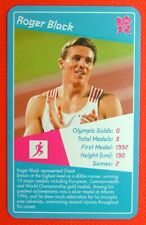 1 x card single swap British Legends Olympic Roger Black Running