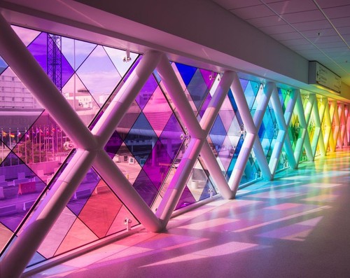 Transparent colourful window - transparent,