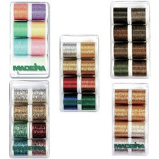 Madeira 8 x 200m Metallic Embroidery Thread Assorted Box Set Packs Gift