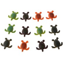 12pcs Small Animals Turtle Model Figures Children Preschool