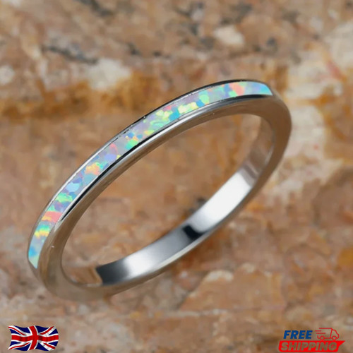 Sterling silver white fire - silver,
