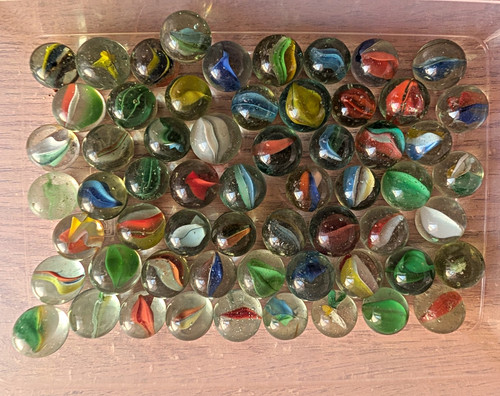 Vintage machine made - made, swirl