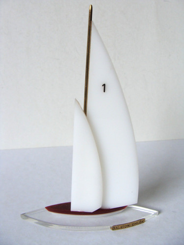 Retro sailing boat balaton - retro,
