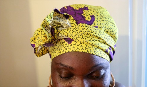 Ankara headwrap african - headwrap,