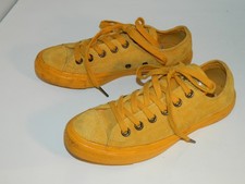 Vintage Suede Converse Mustard  Trainer shoes size Mens 5 Woman's 7 EU 37.5