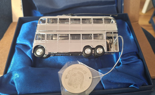 Corgi trolley bus chrome - corgi,