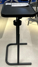 IKea BJORKASEN Laptop Stand Steel Adjust Height Folding Tilt Black Anthracite 
