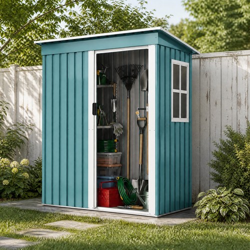 5x3 metal outdoor - ft, storage