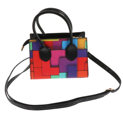 Daily clashing color handbag - clashing,
