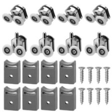 Shower Door Wheels, 8pcs Shower Door Rollers 23mm Shower Rollers, Replacement