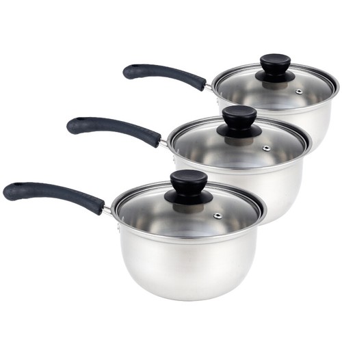 Piece pan set stainless - 3-piece,