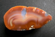 Australian agate polished half