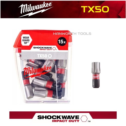 Milwaukee bit set torx t50 - bit,
