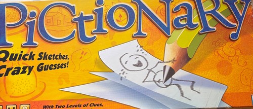 Pictionary board game - game, by