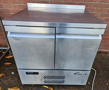 WILLIAMS 2 DOOR FRIDGE H10CT COUNTER GOOD WORKING ORDER £330+VAT