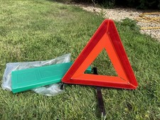 Ex Military Issue Land Rover Warning Triangle - Brand New