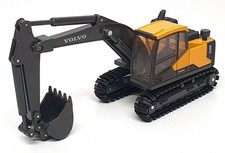 NewRay 1/50 Scale 32113 - Volvo EC140E Backhoe Excavator - Yellow