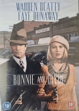 Bonnie And Clyde 1967 DVD Warren Beatty/Faye Dunaway Cert 18 Very Good Condition