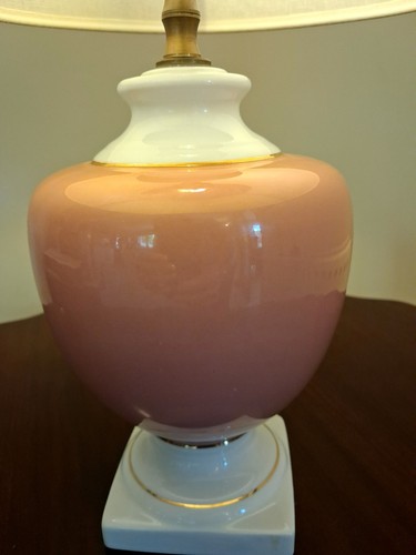 Retro ceramic table lamp base - retro,