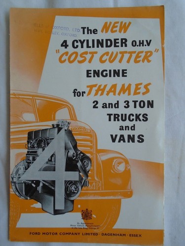 Thames ton trucks vans - thames, &