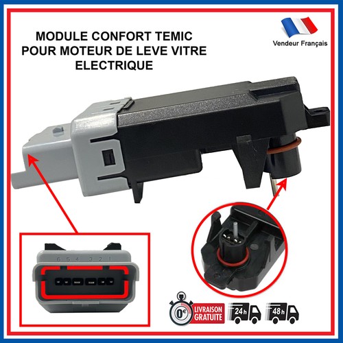 Temic module for window lift - window,