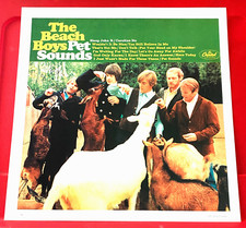The Beach Boys Pet Sounds Album Cover Art PICTURE / PRINT 11.5" x 11.5"