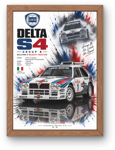 Lancia delta group - s4, rally