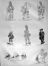 Antique Old Print *1334 C1890