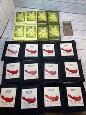 Vintage Bridge Set Tally Pads