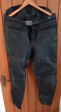 Akito leather motorcycle trousers medium to large.