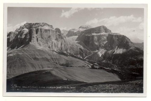 Postcard 1930s sella - postcard, group