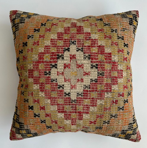 Handmade cushion multicolour - handmade,