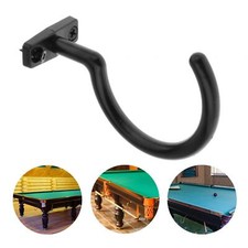 Snooker Billiard Cue Hook Holder with 2 Mounting Screws Pool Table Rack