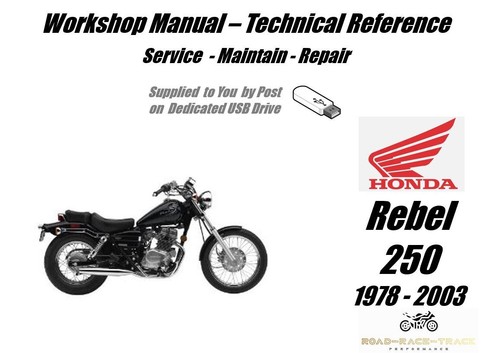 Honda rebel 250 service - 250,