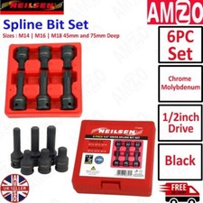 Impact Spline Bit Socket Set