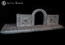 Dungeon Walls Mould [08] - Gaming Boards Dwarven Forge - Hirst Arts - D&D
