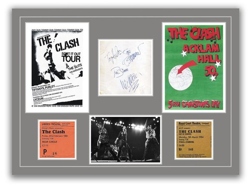 The clash autographs - -,