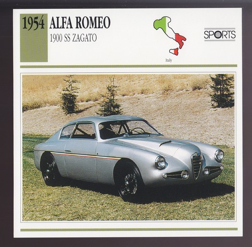 1954 alfa romeo - alfa, 1900
